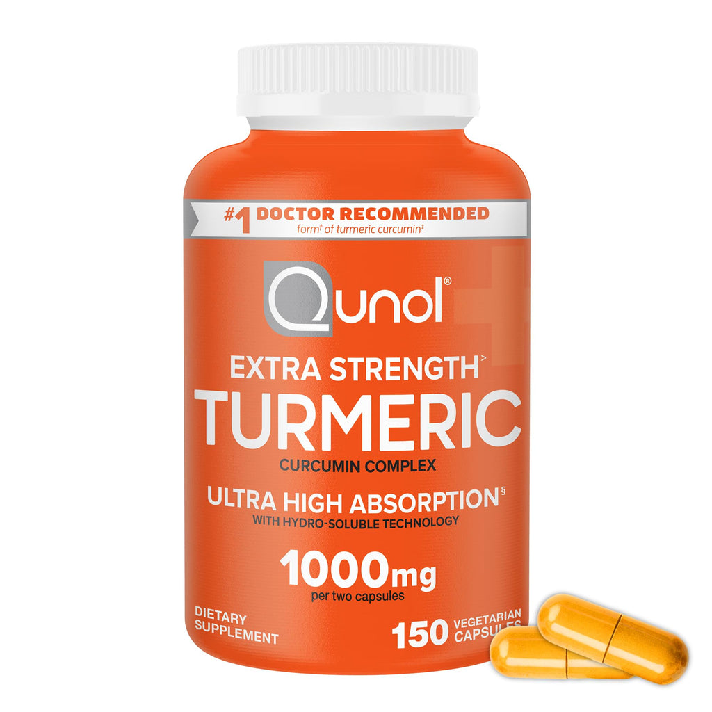 Qunol Turmeric Curcumin 1000 mg Ultra Absorption Joint Support

