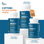 Dr. Tobias Omega-3 Fish Oil Triple Strength EPA DHA

