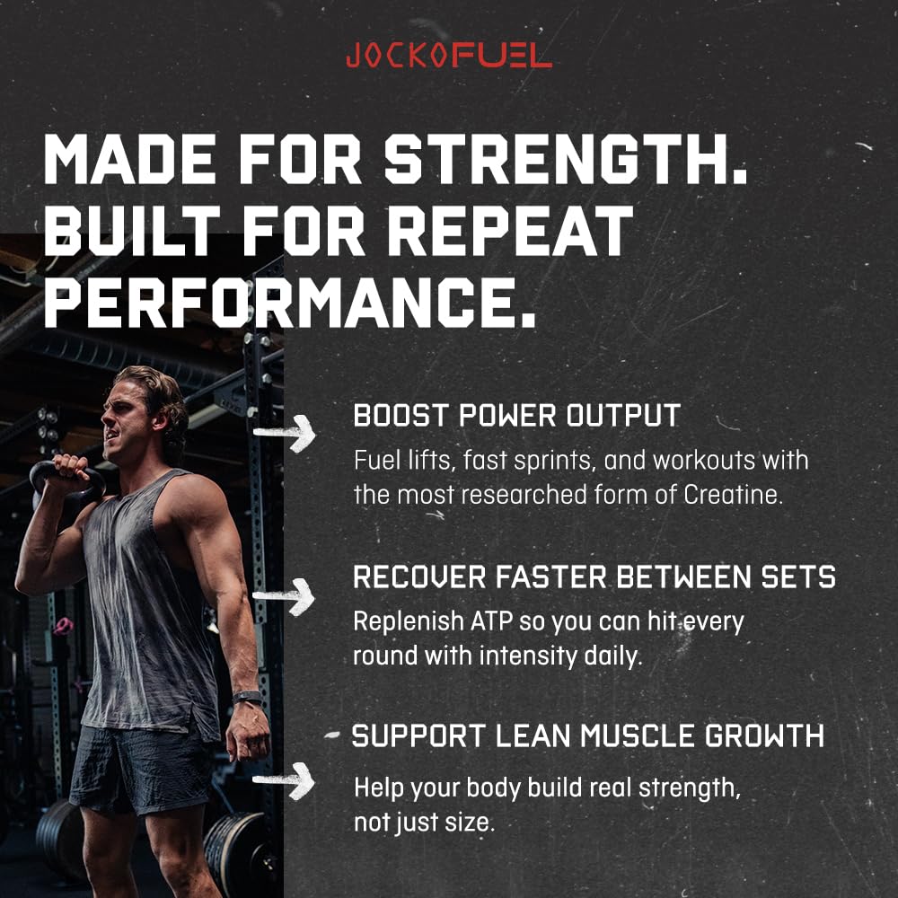Jocko Fuel Creatine Monohydrate - Micronized Travel Size

