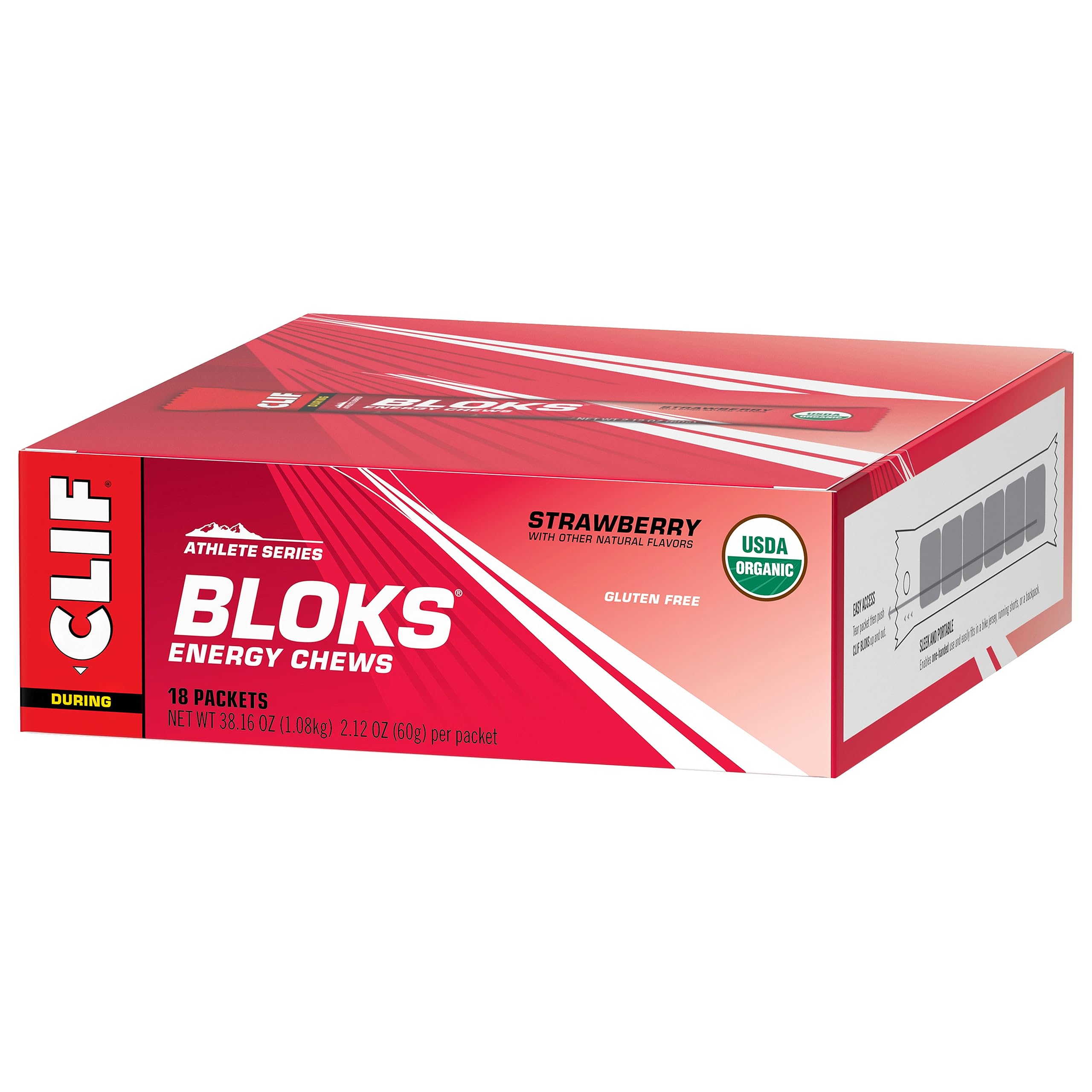 CLIF BLOKS Energy Chews - Plant-Based Quick Fuel

