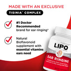 LIPO Ear Ringing Support with Lemon Bioflavonoid Complex

