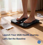 GE Digital Bathroom Scale Bluetooth 500lb

