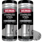 Weiman Stainless Steel Cleaner & Polish Kit | No-Rinse Shine

