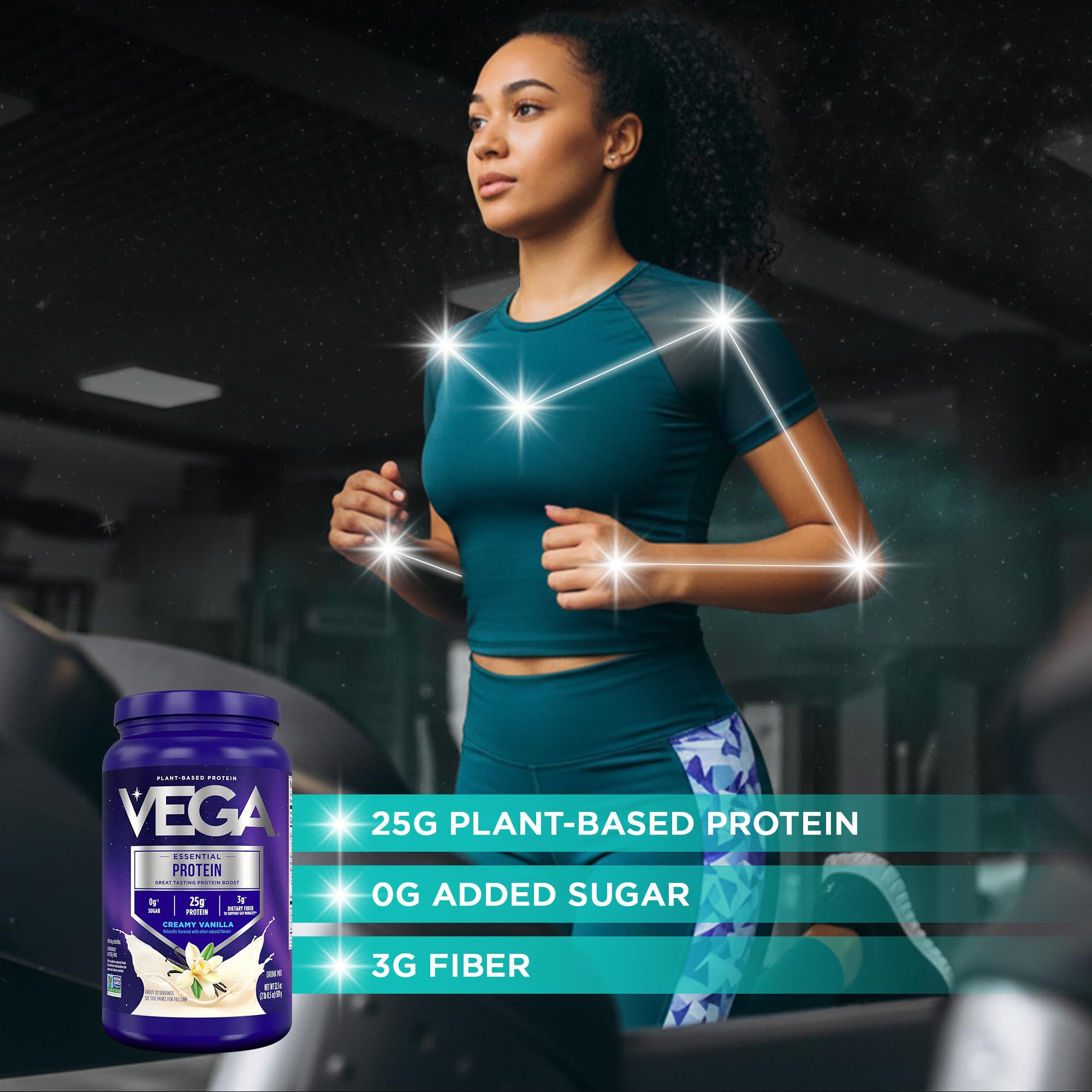 Vega Essential Protein Powder Plant-Based 25g

