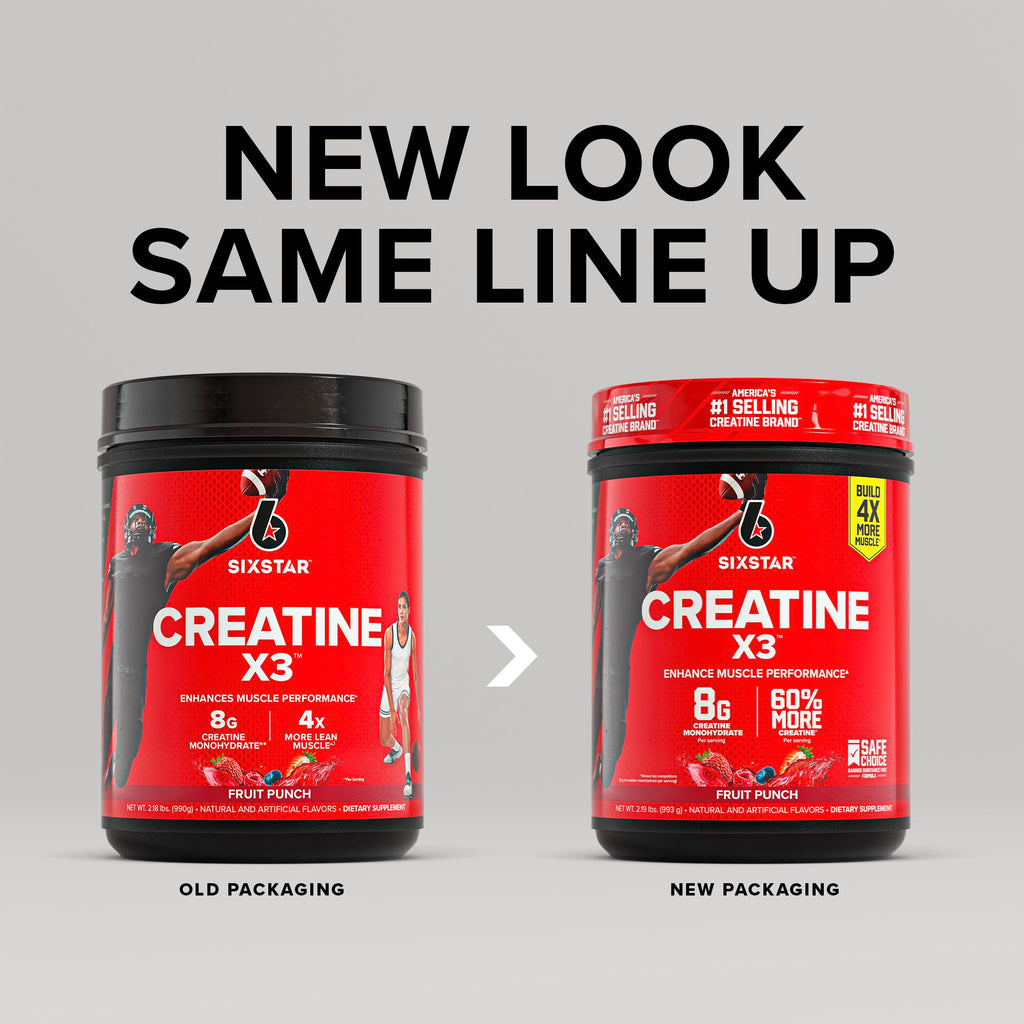 Six Star Creatine Powder for Muscle Performance

