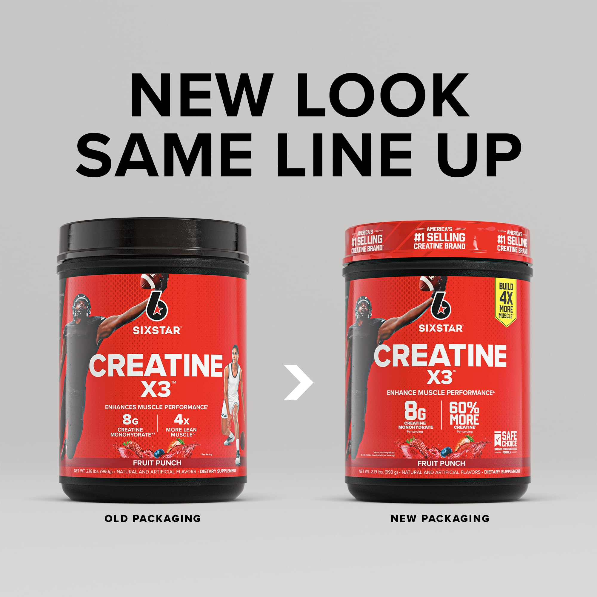 Six Star Creatine Powder for Muscle Performance

