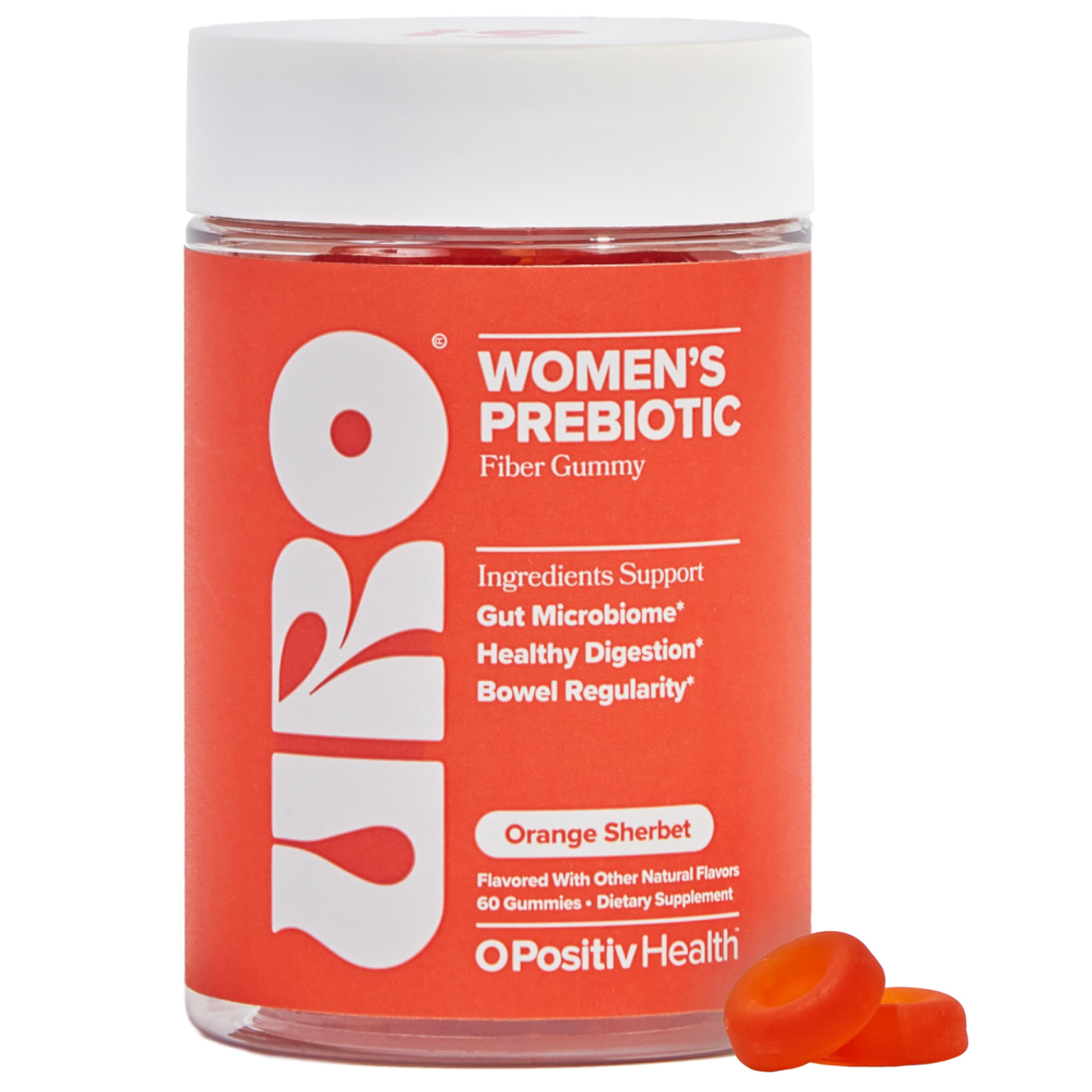 O Positiv URO Fiber Gummies – Prebiotic Fiber

