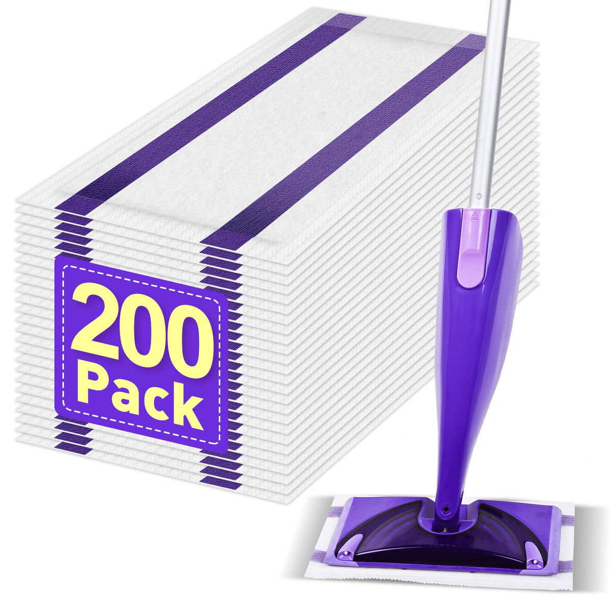 WetJet Mop Pad Refills – Disposable Microfiber Cleaning Pads