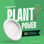 Compostable Heavy-Duty Paper Plates | Eco Dinnerware

