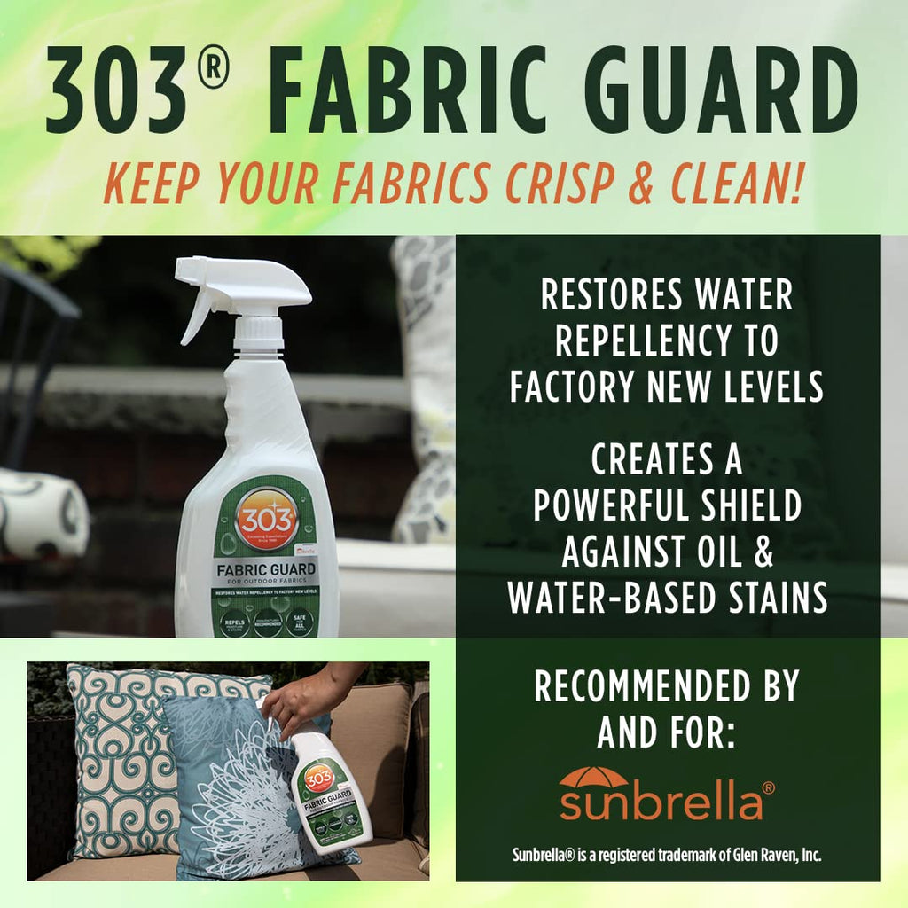 303 Fabric Guard Water Repellent Spray for Outdoor Fabrics

