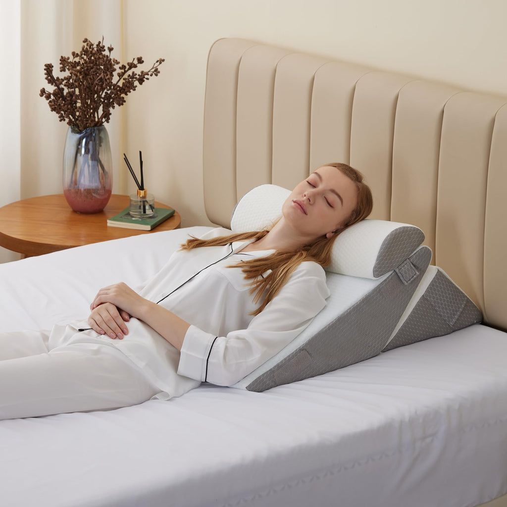 Bedluxe Wedge Pillow Set - Adjustable Orthopedic Wedges

