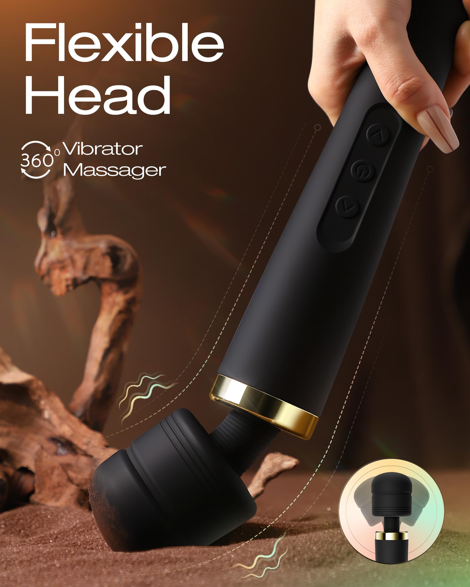Toendi Handheld Massager for Personal Relaxation

