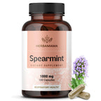 Herbamama Spearmint Capsules for Digestive Health

