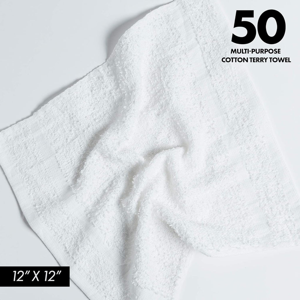 Cotton Terry Cleaning Cloths – Multipurpose Wipes

