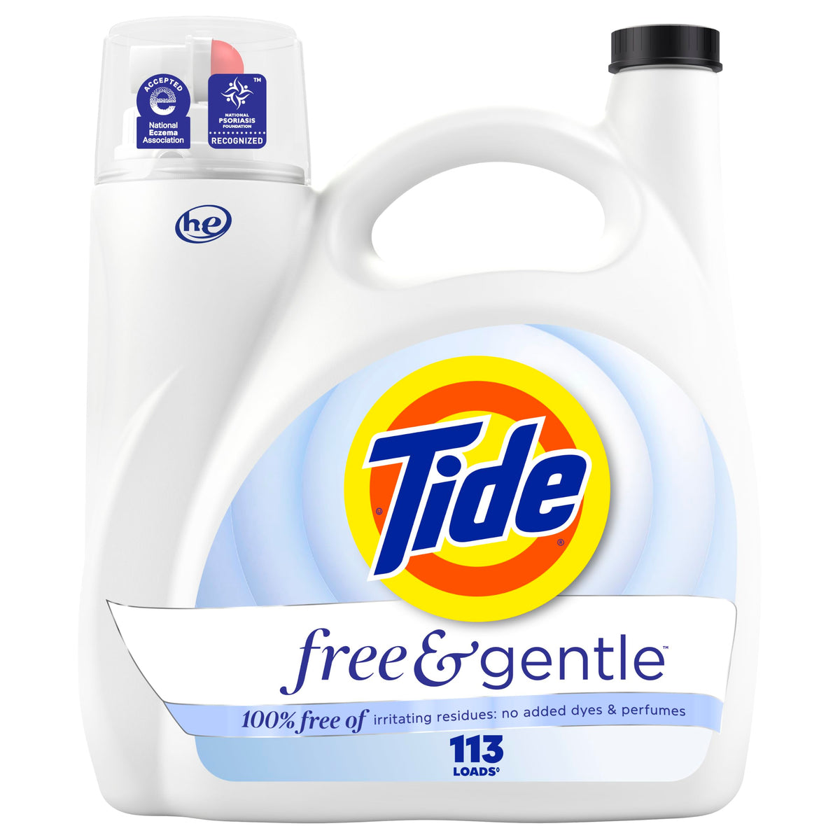 Tide Free and Gentle Liquid Laundry Detergent