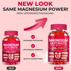 Magnesium Glycinate Gummies 600mg | Sugar Free for Adults

