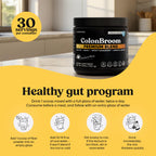 ColonBroom Psyllium Husk Fiber Powder for Gut Health

