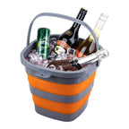 Collapsible Plastic Bucket Foldable for Home & Outdoors

