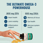 Live Conscious OmegaWell Omega-3 Fish Oil Softgels

