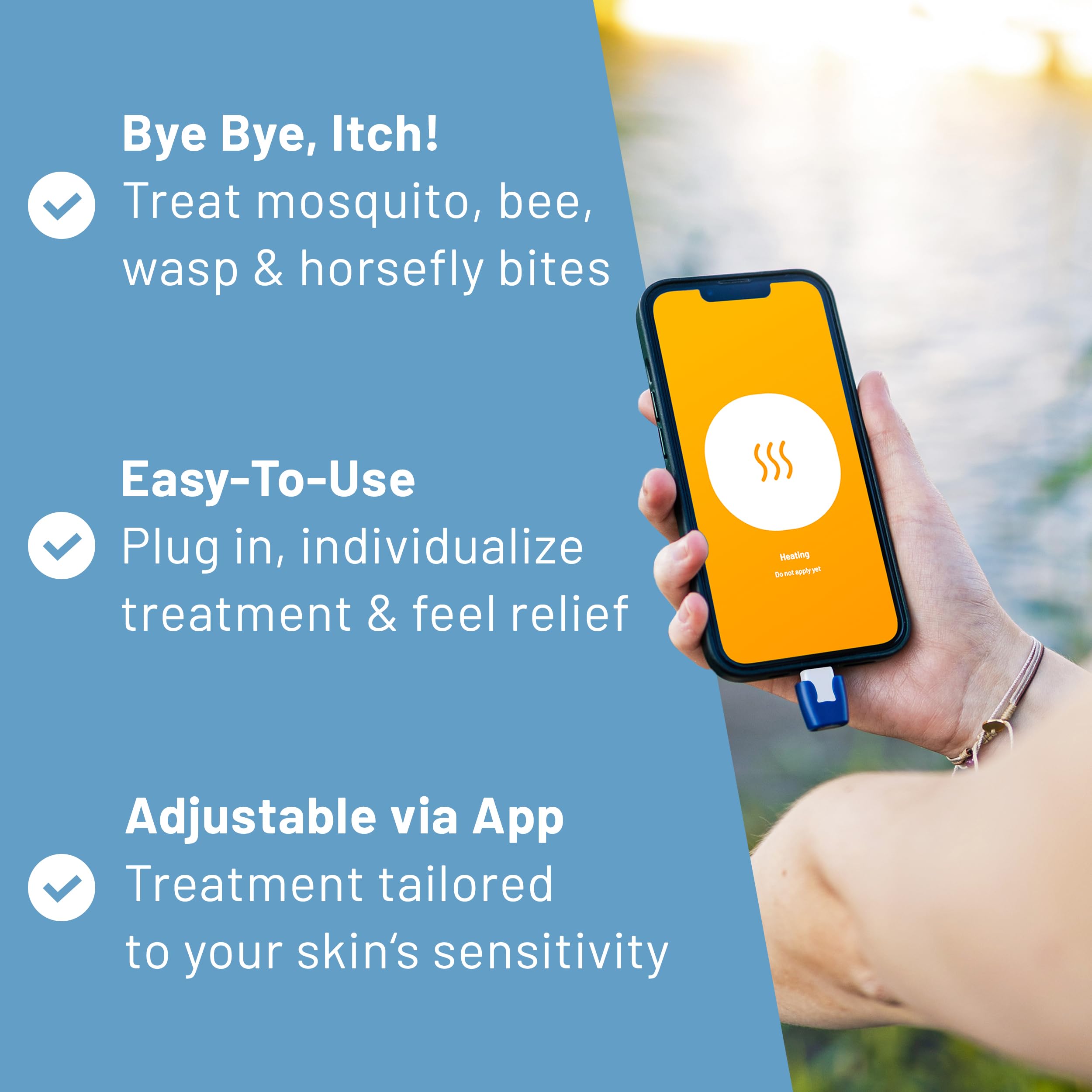 Insect Bite Healer - Smartphone-Powered Relief

