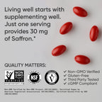 Sports Research Saffron Supplement with Affron Extract

