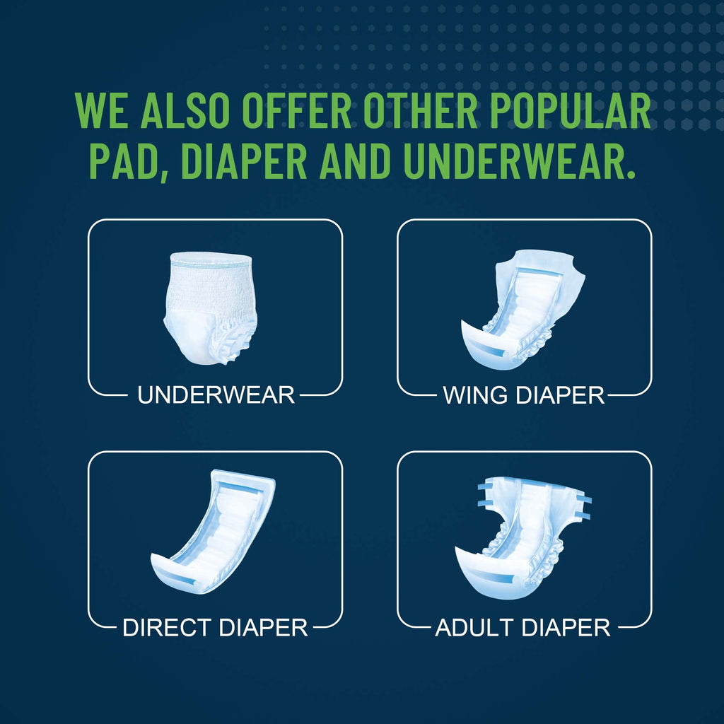 Unifree Disposable Underpads – Waterproof Bed Pads

