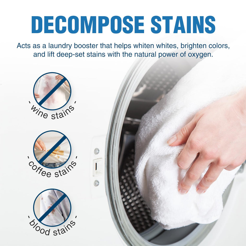 Sodium Percarbonate Oxygen Bleach Powder | Laundry Cleaner

