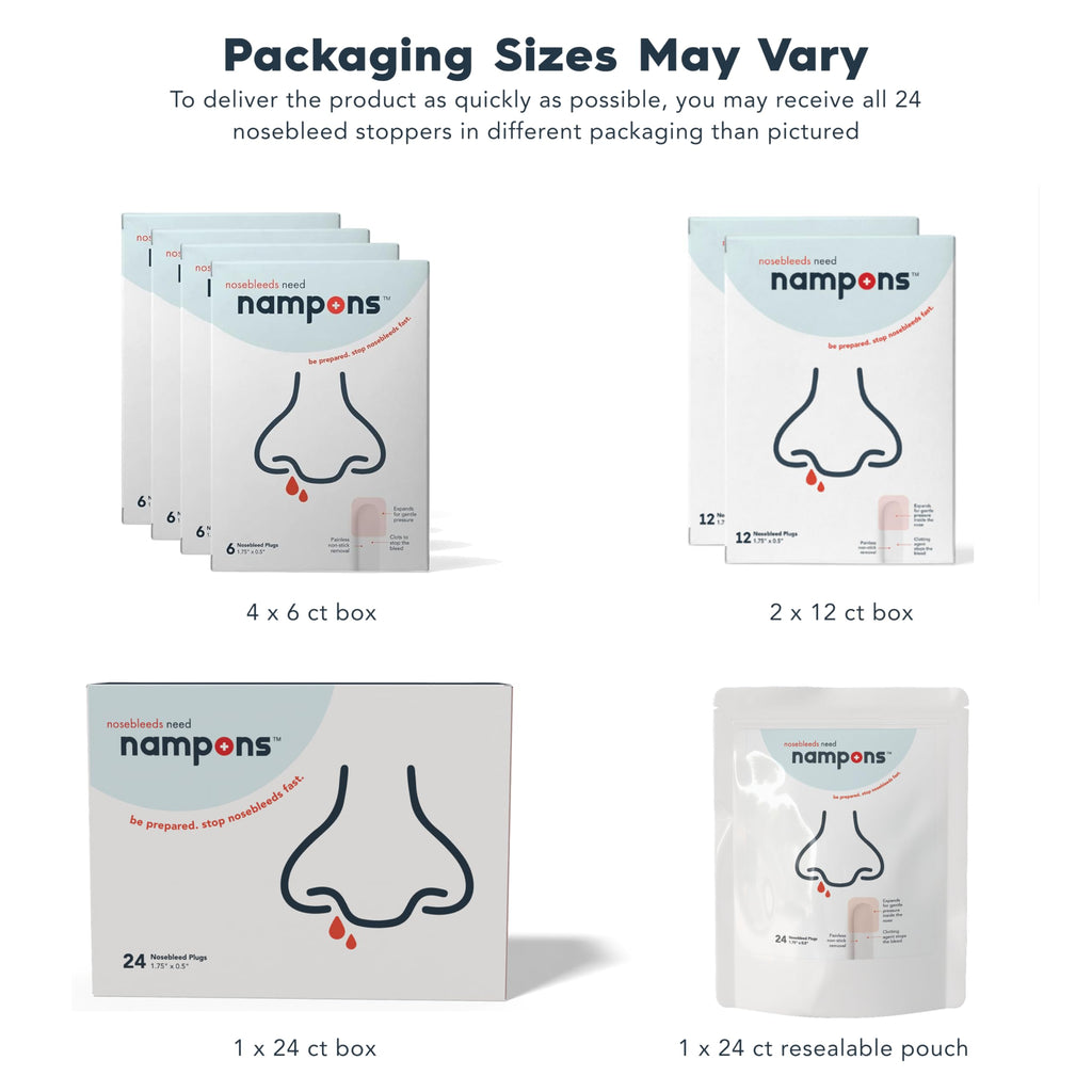Nampons Hemostatic Stoppers | Quick Care

