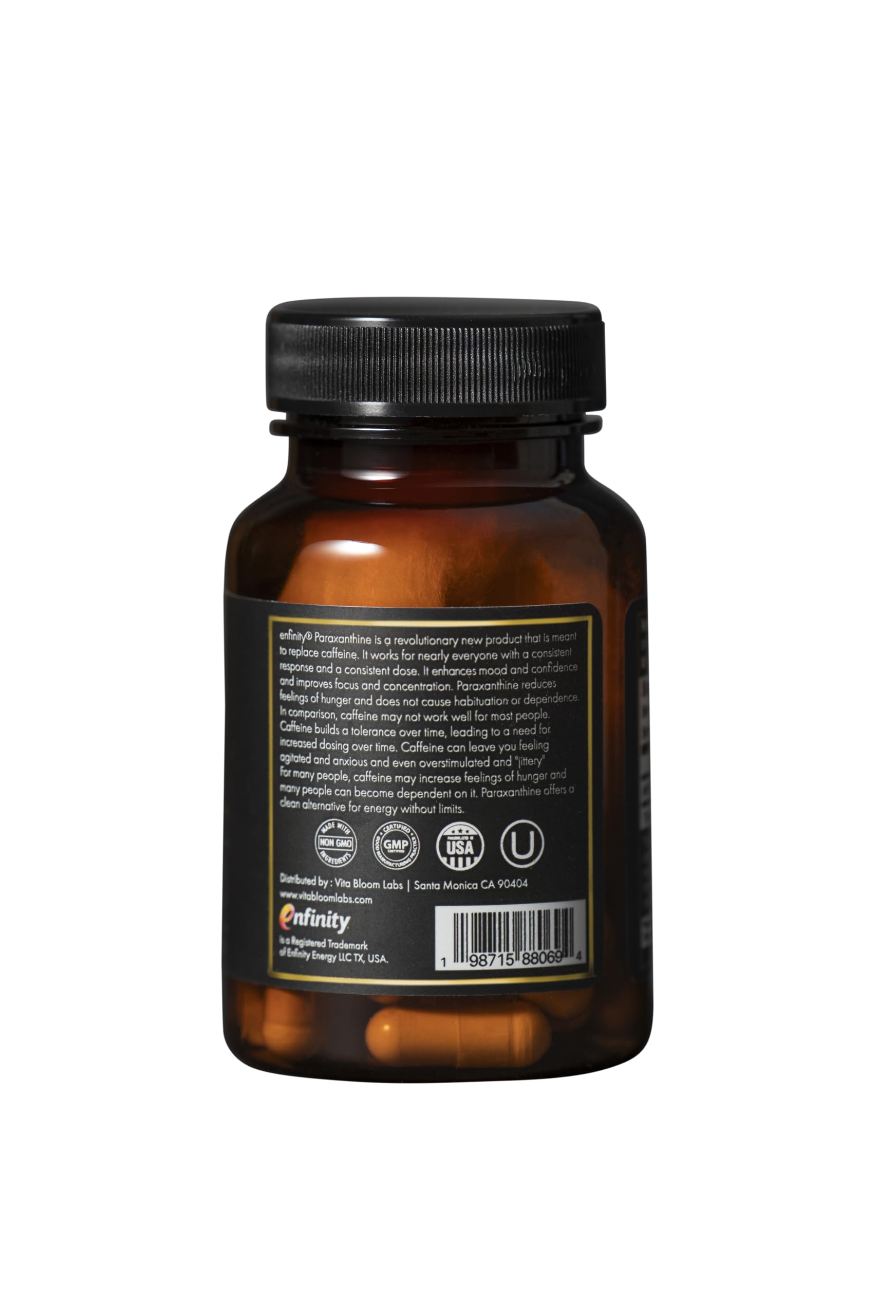 Paraxanthine Capsules by Enfinity | Clean Energy & Focus

