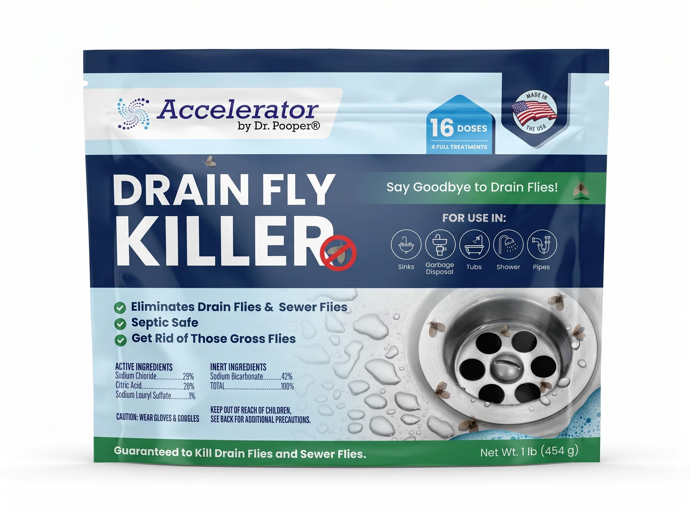 Drain Fly Killer Powder – Fast-Acting Drain Pest Control


