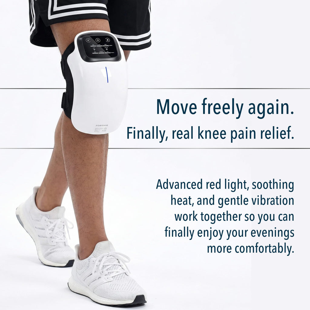 Knee Massager with Heat and Red Light Therapy

