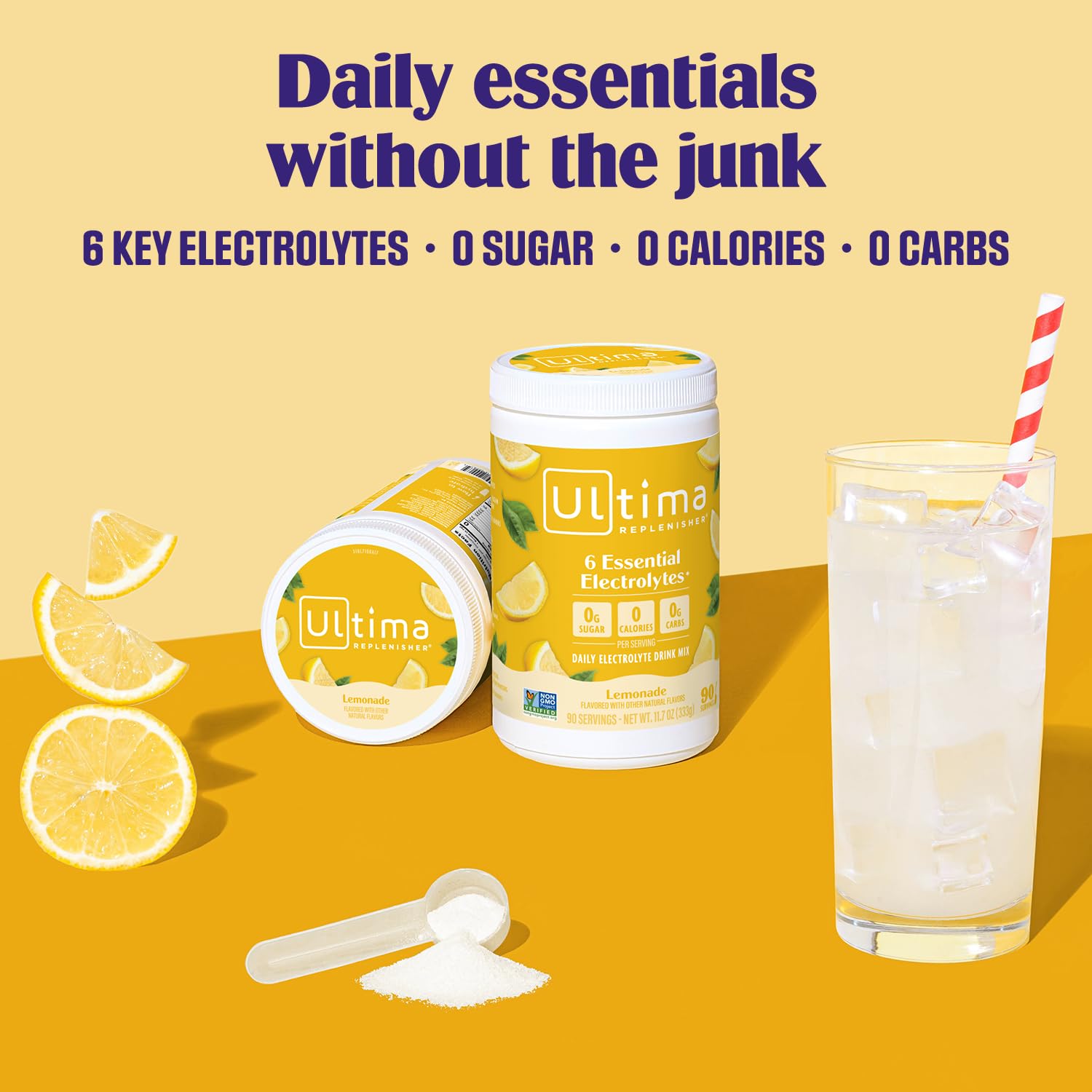 Ultima Replenisher Electrolyte Powder — Zero Sugar

