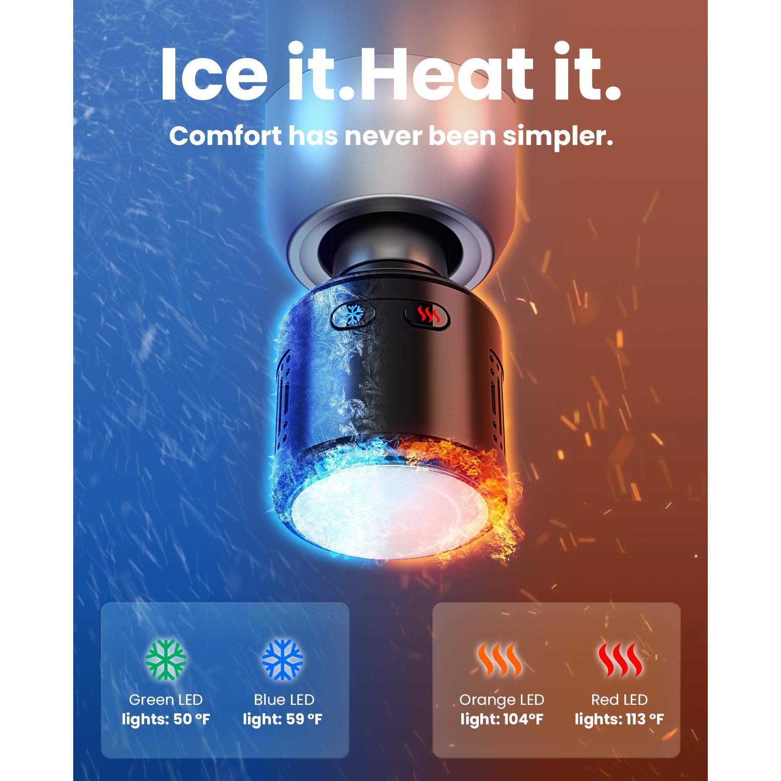 Massage Gun by Bob and Brad C2 Pro with Heat & Cold Therapy

