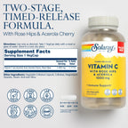 Solaray Vitamin C 1000mg Time Release

