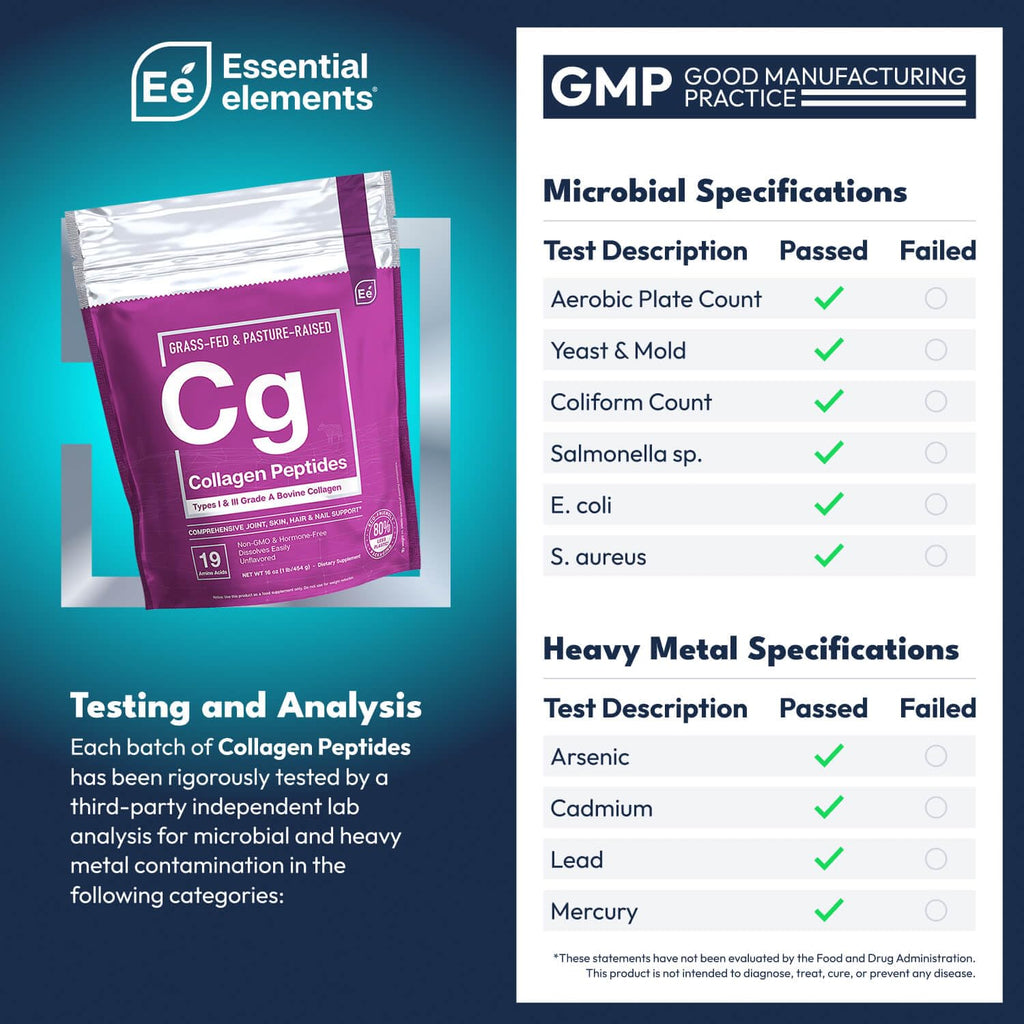 Essential Elements Collagen Peptides | Joint & Skin Support

