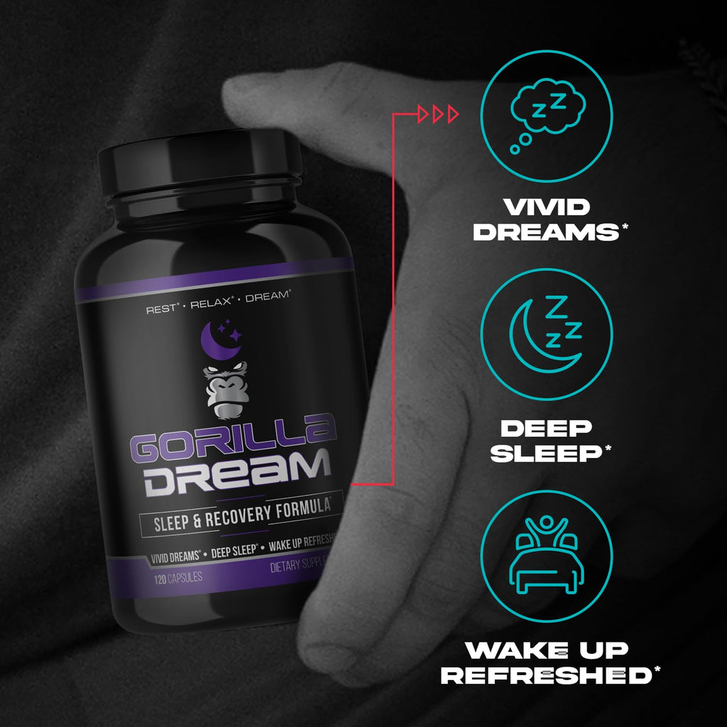 Gorilla Mind Dream Sleep Supplement - Rest & Recovery

