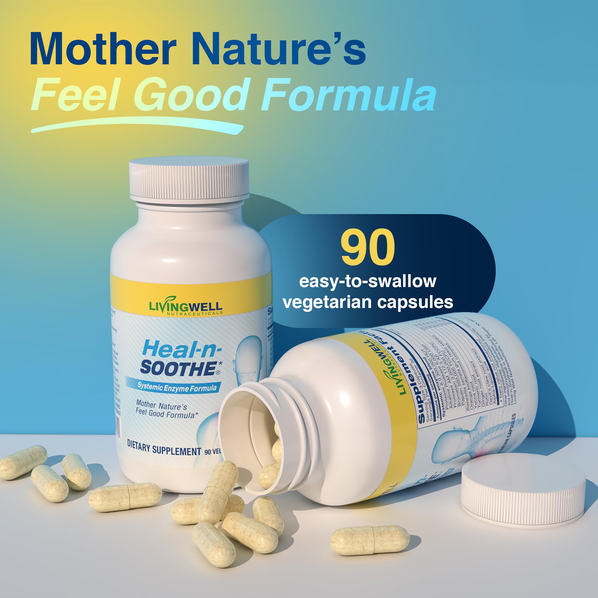 Heal-N-Soothe Proteolytic Systemic Enzymes – Joint Mobility

