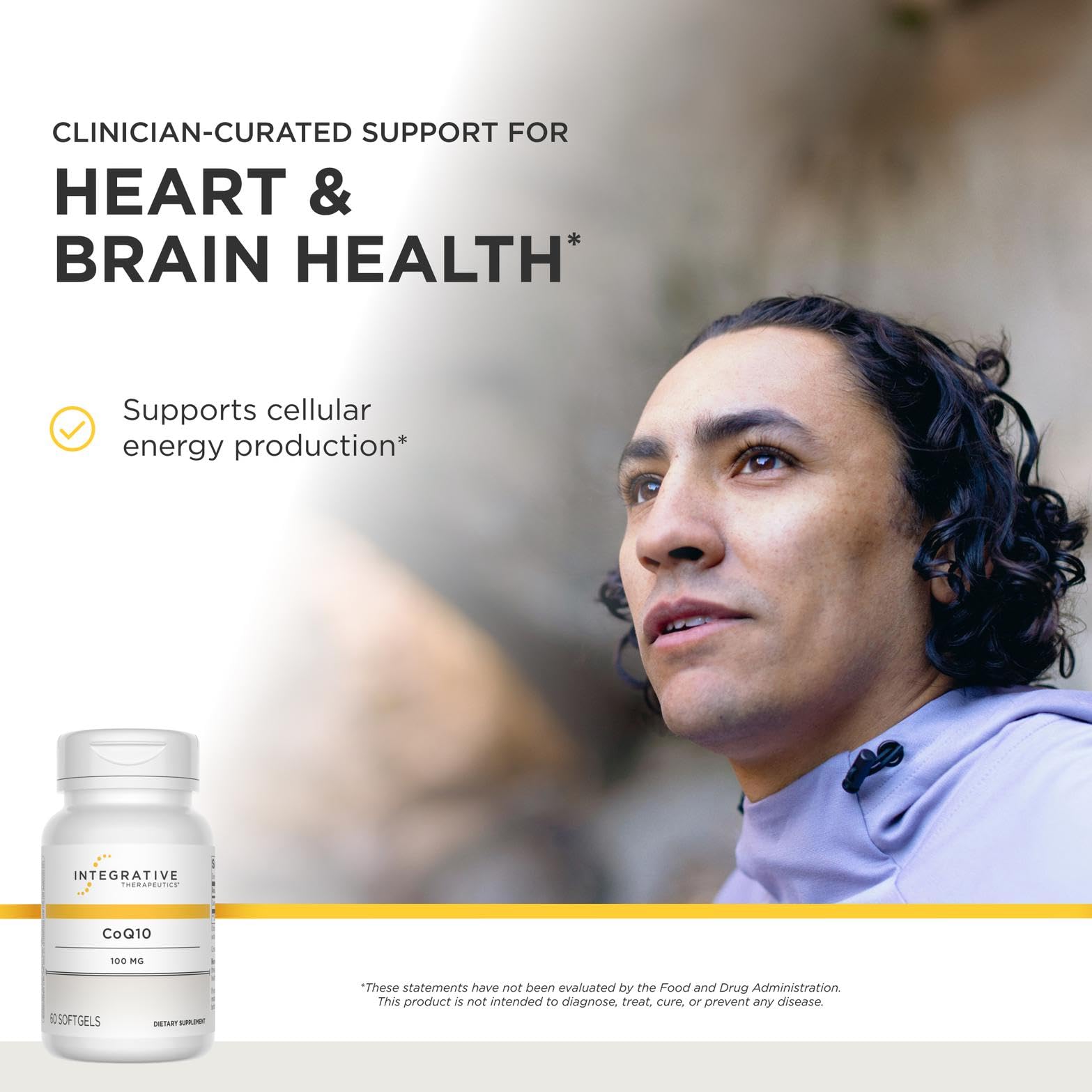 Integrative Therapeutics CoQ10 Supplement for Heart & Brain

