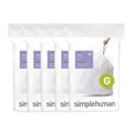 simplehuman Code G Custom Fit Liners for Kitchen Trash Cans