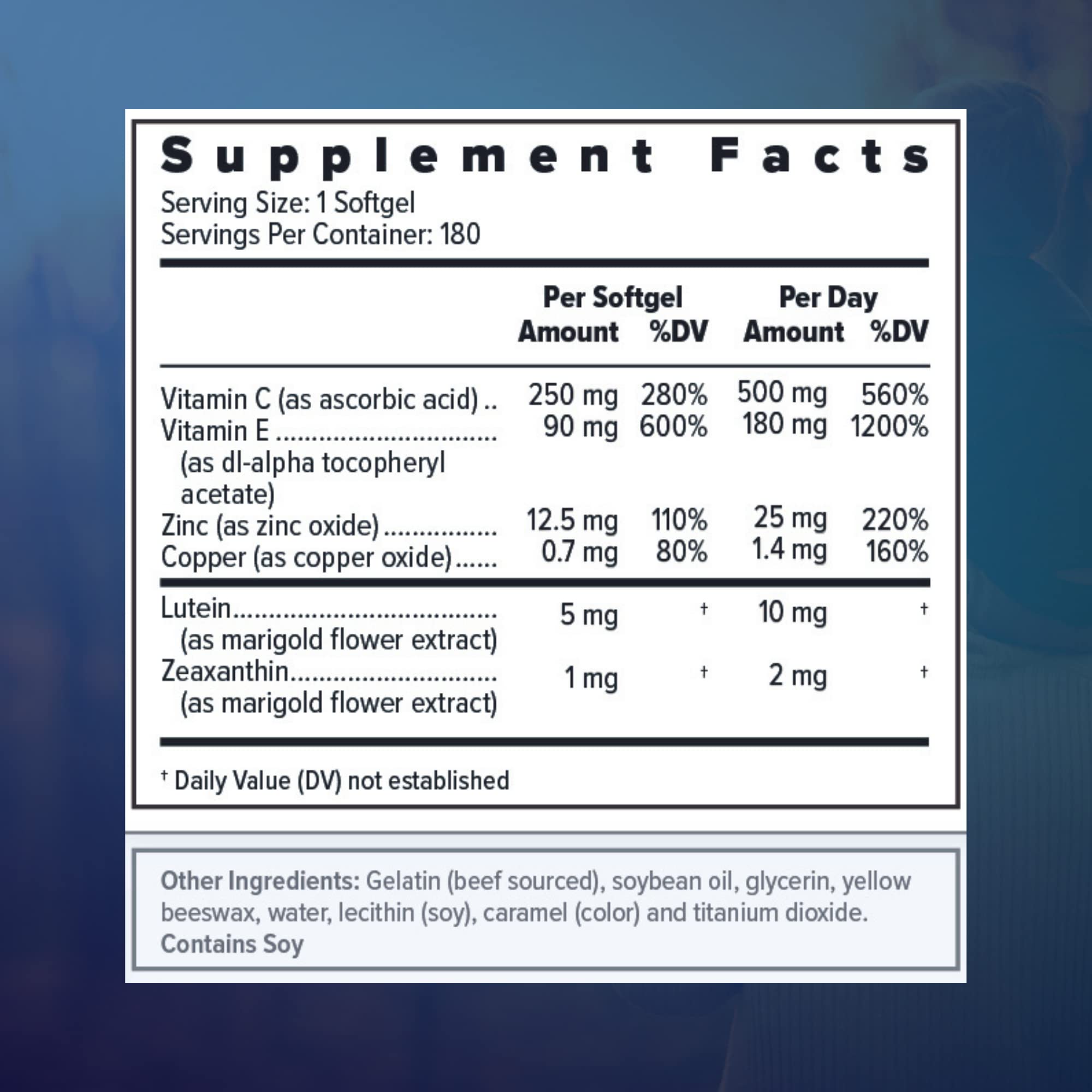 AREDS2 Eye Vitamin-Mineral Supplement | Focus Select


