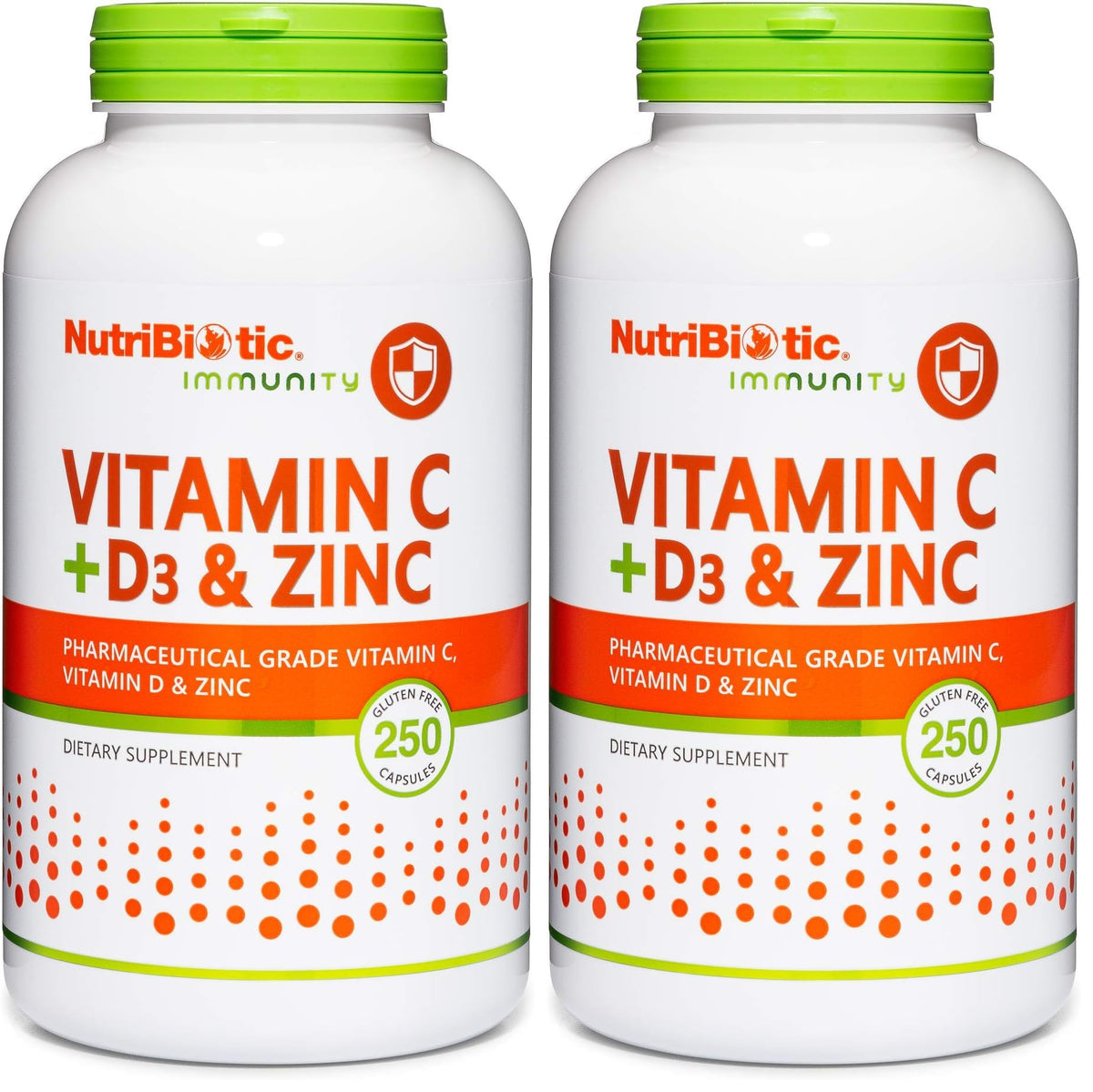 NutriBiotic Vitamin C D3 Zinc Immune Support