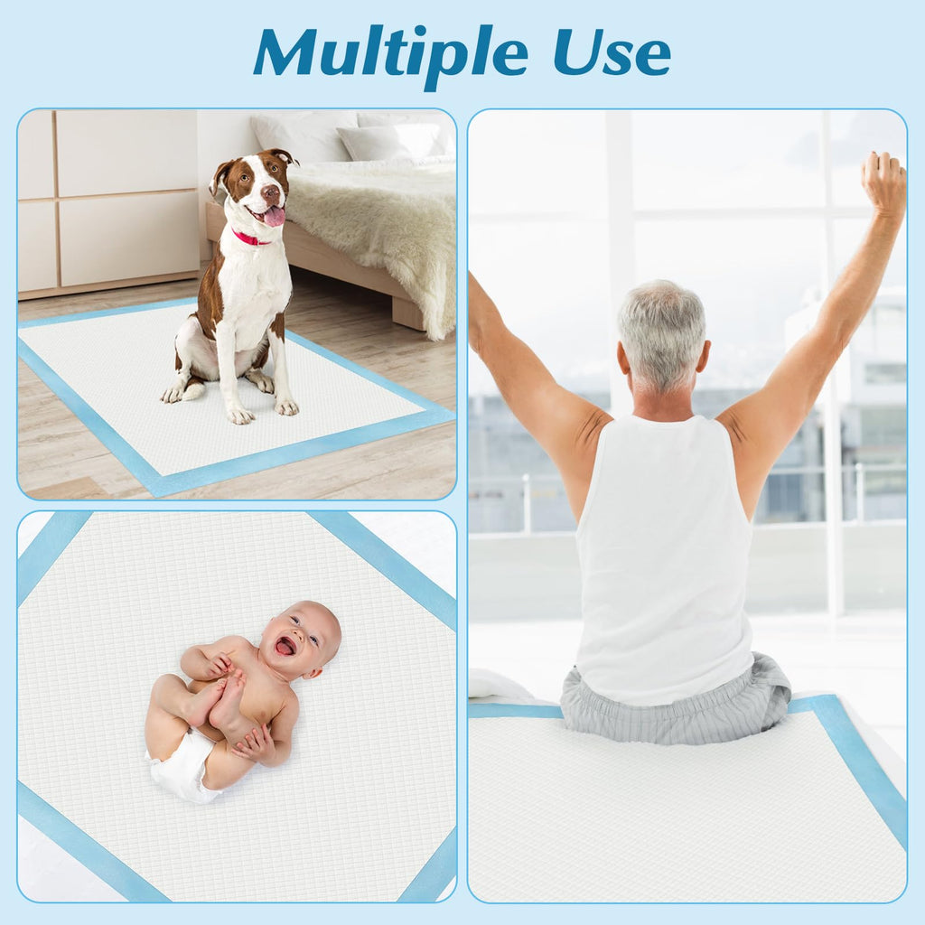 Wowflash Disposable Underpads Multi-Layer Protection

