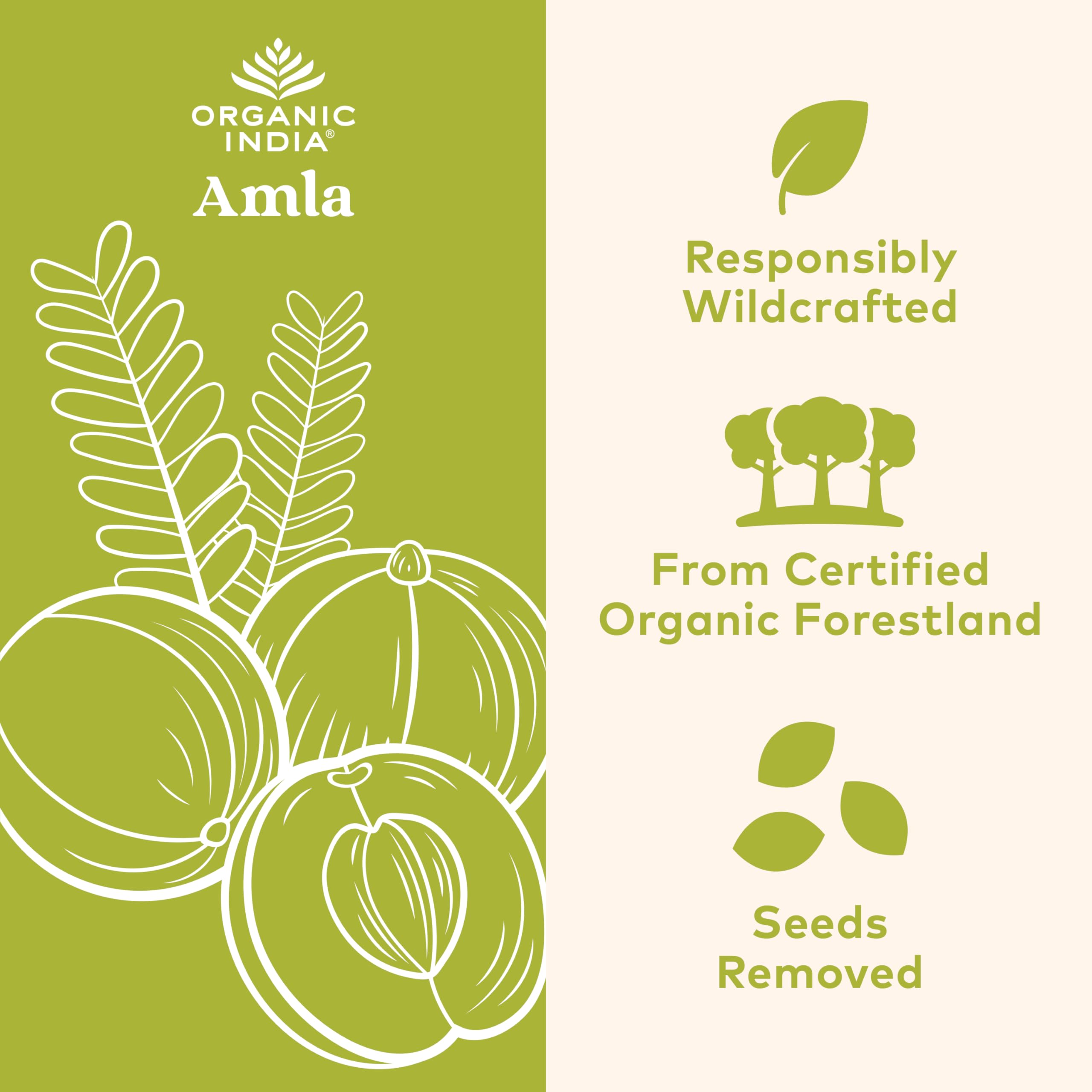 Organic India Amalaki Immune Support Herbal Supplement

