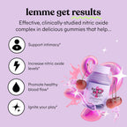 Lemme Play Intimacy Gummies | Nitric Oxide Support

