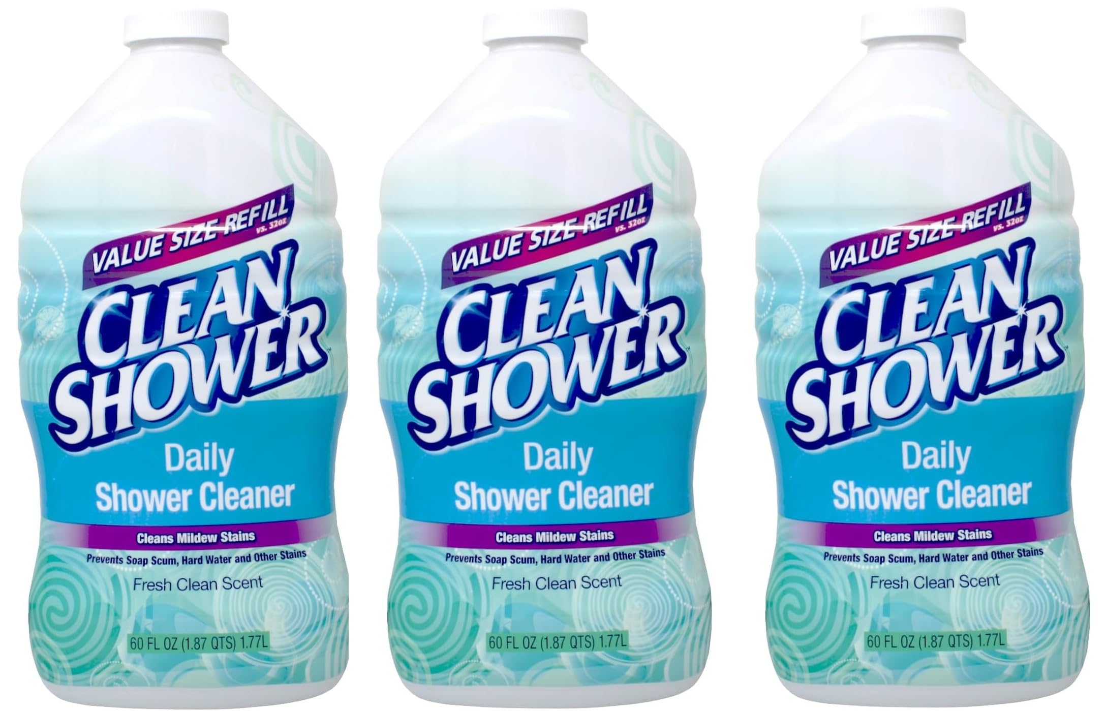Shower Cleaner Refill Eliminates Soap Scum

