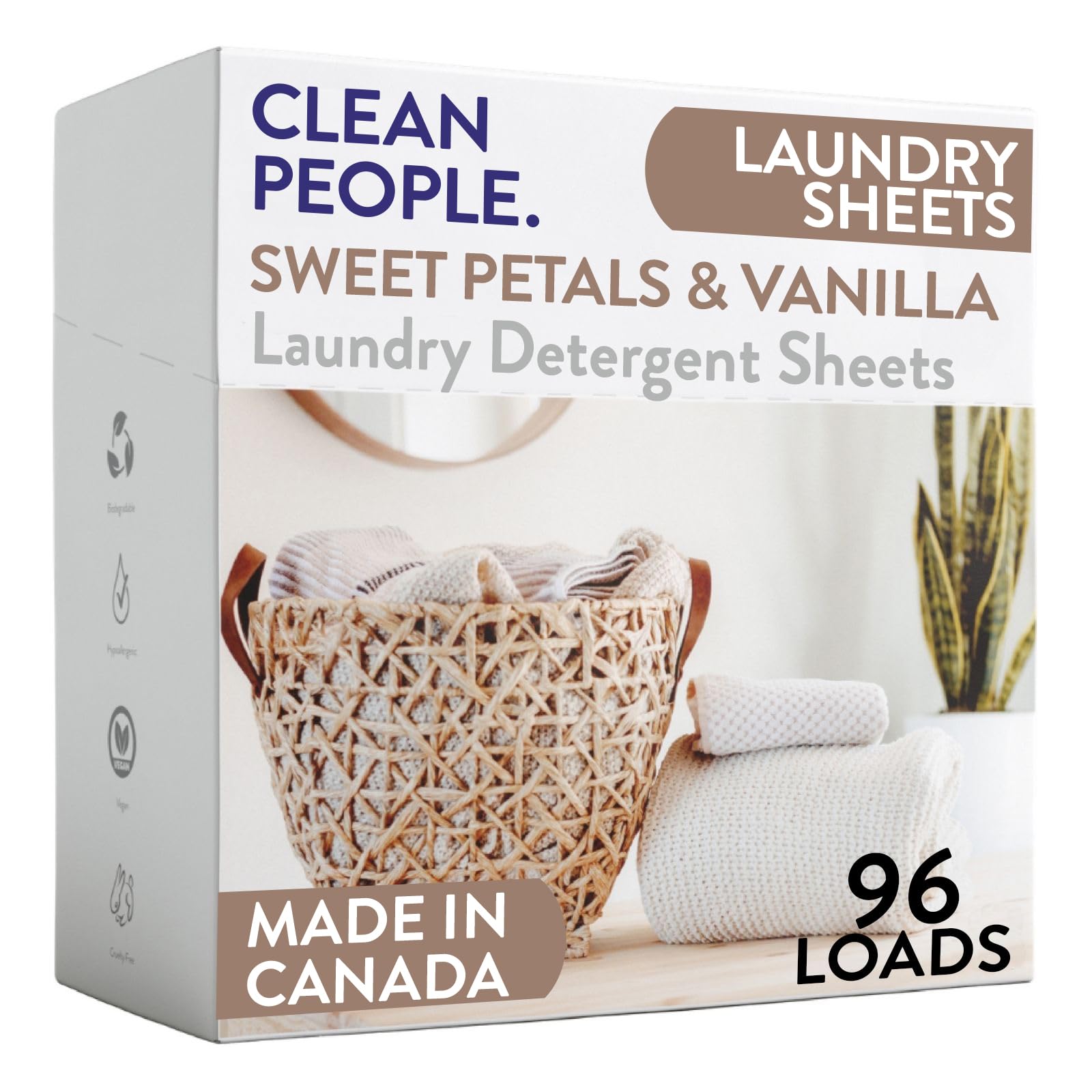Clean People Laundry Detergent Sheets – Ultra Concentrated