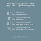 Thorne Magnesium Glycinate Capsules | Sleep & Metabolic Aid

