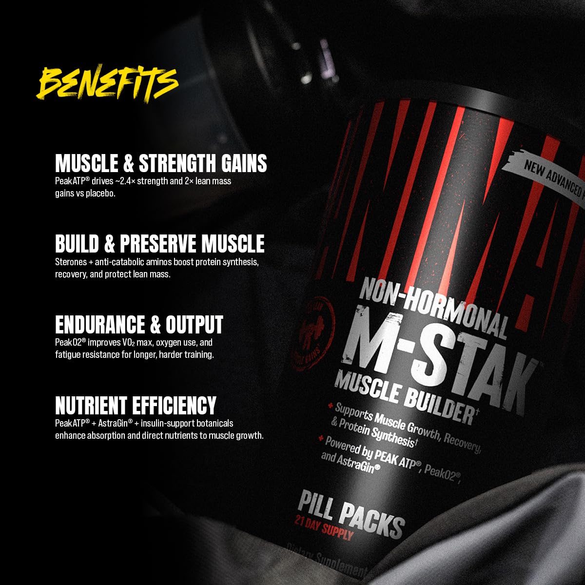 Animal M-Stak Muscle Builder Supplement

