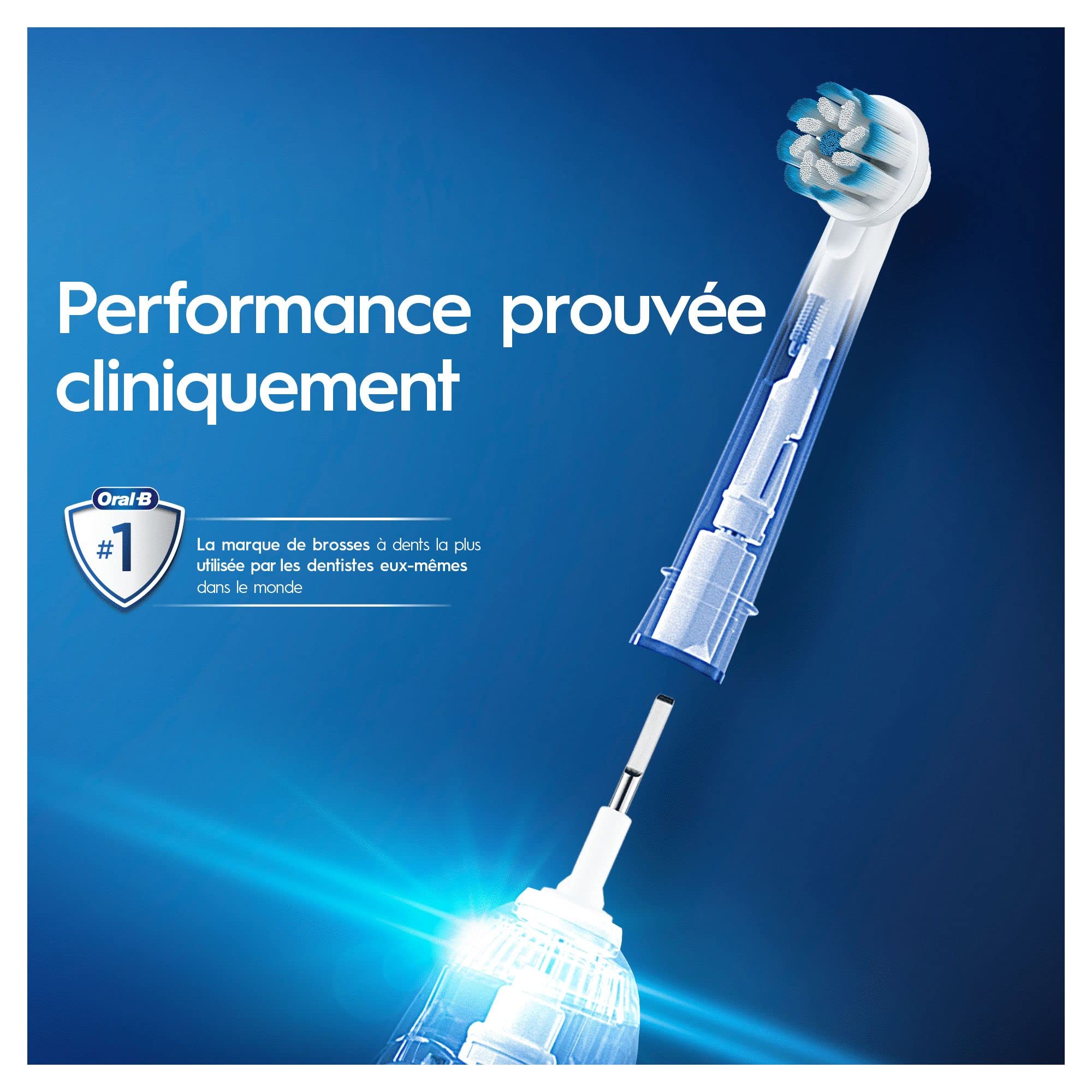 Oral-B Sensitive Clean Replacement Heads for Toothbrushes

