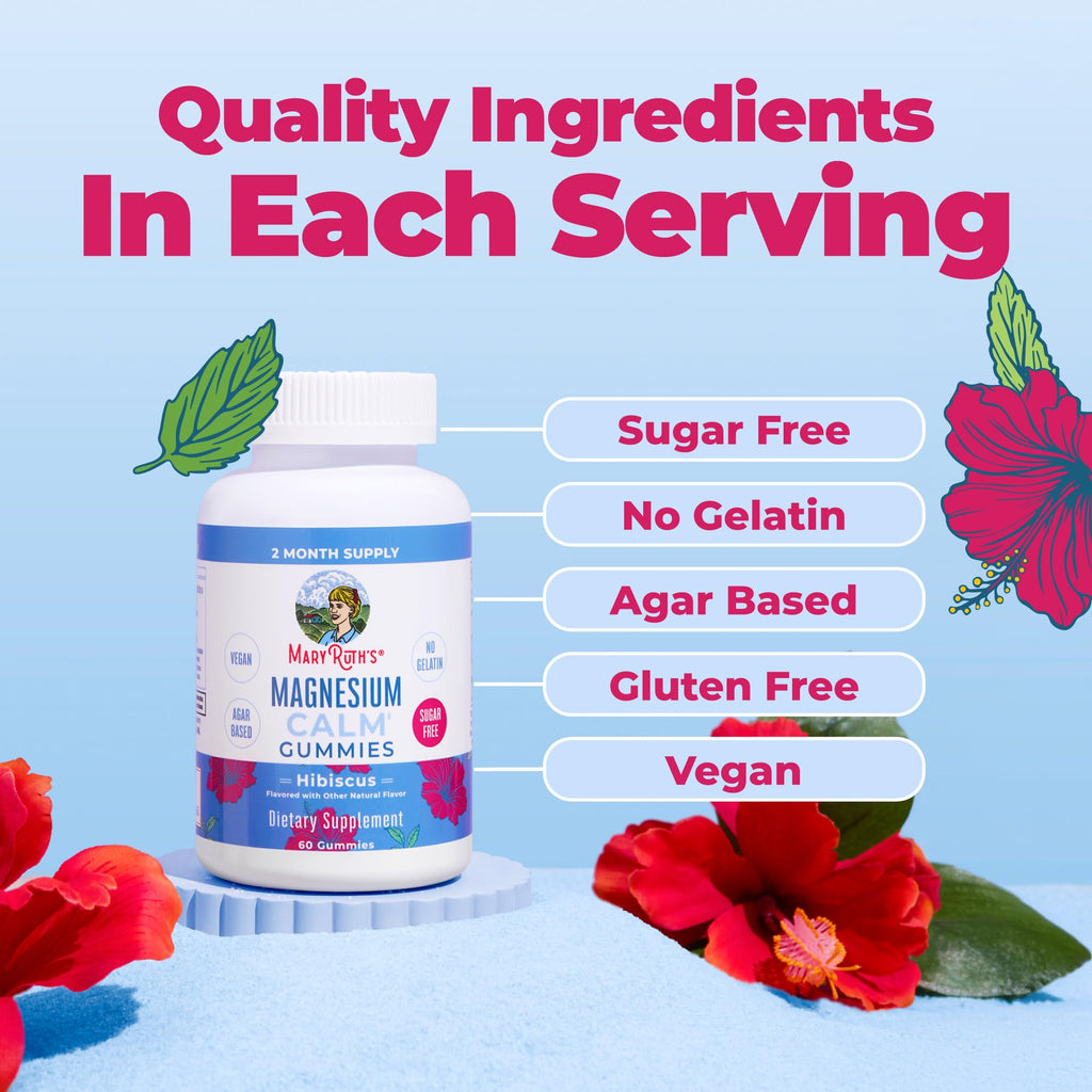 MaryRuth's Magnesium Calm Supplement | Bone Health

